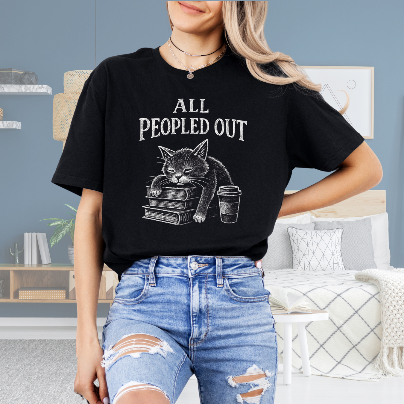 All Peopled Out Cat-C