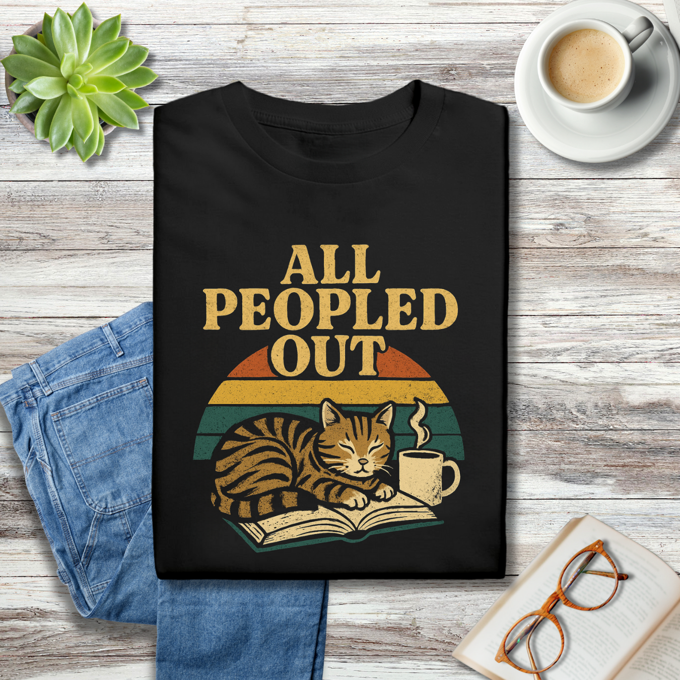All Peopled Out Cat-D