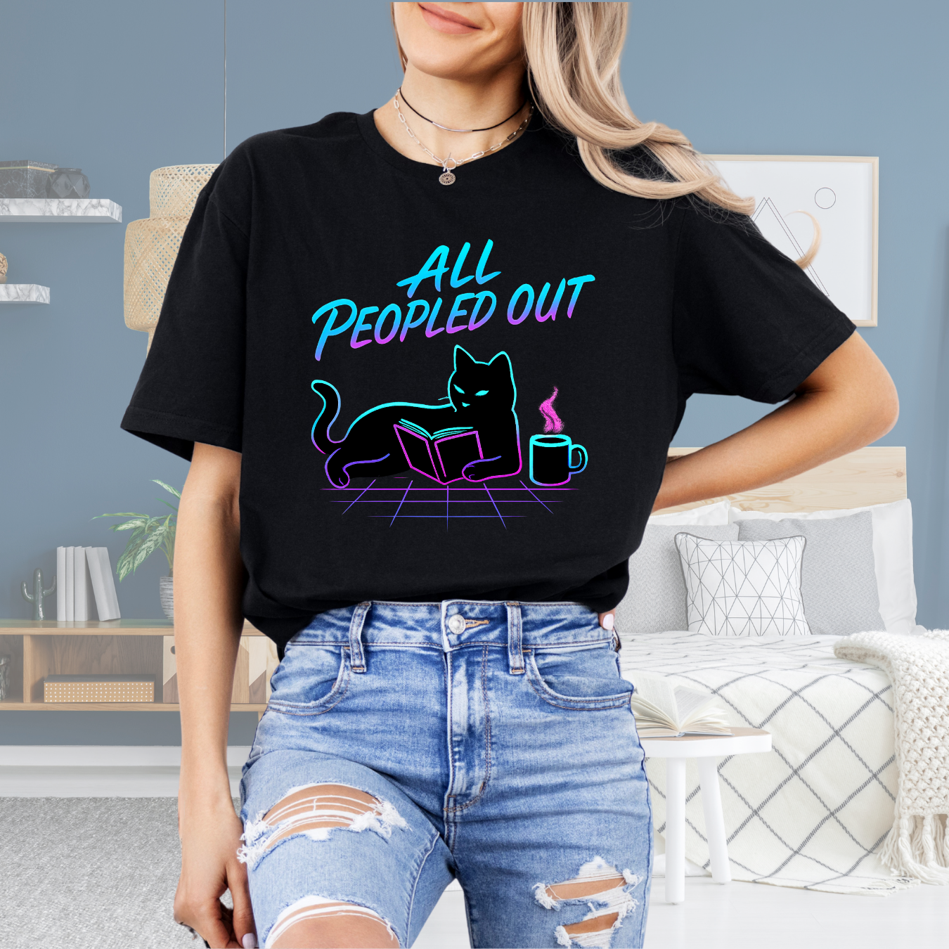 All Peopled Out Cat-E