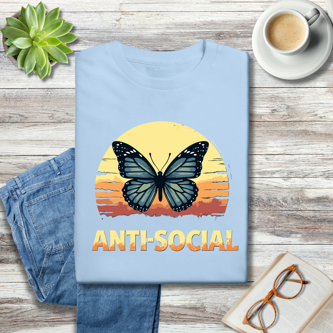 Butterfly Sunset