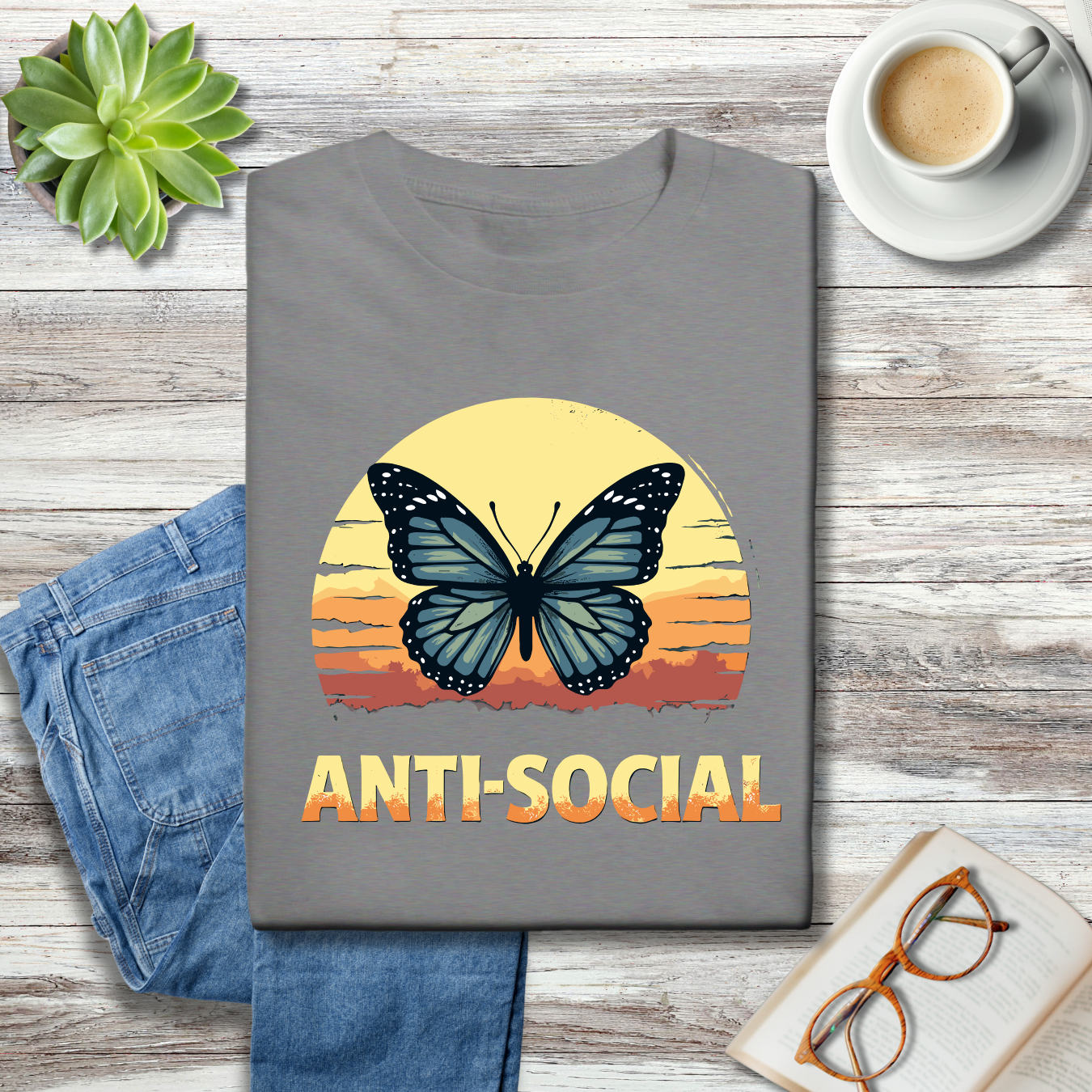 Butterfly Sunset