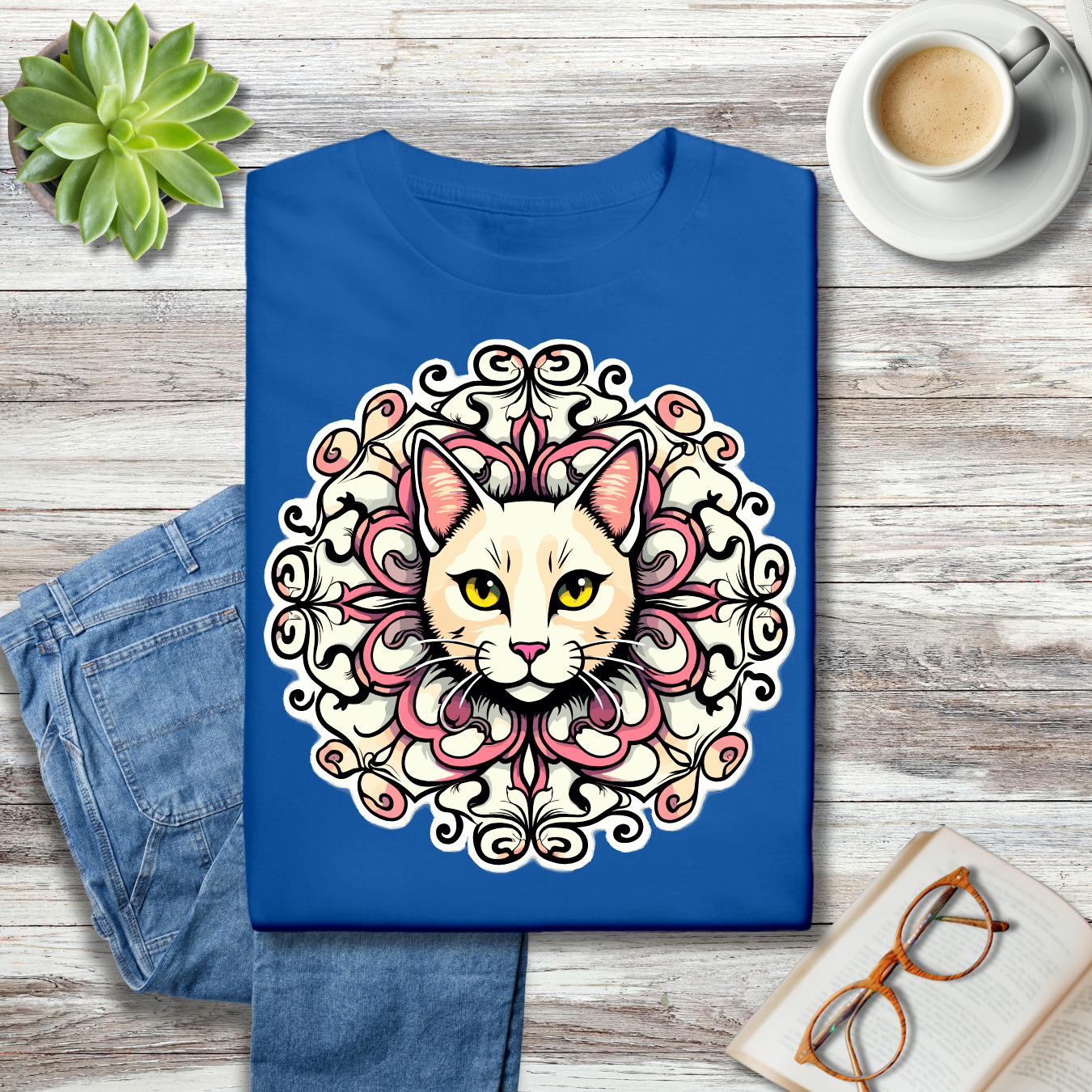 Pink Elegant Cat