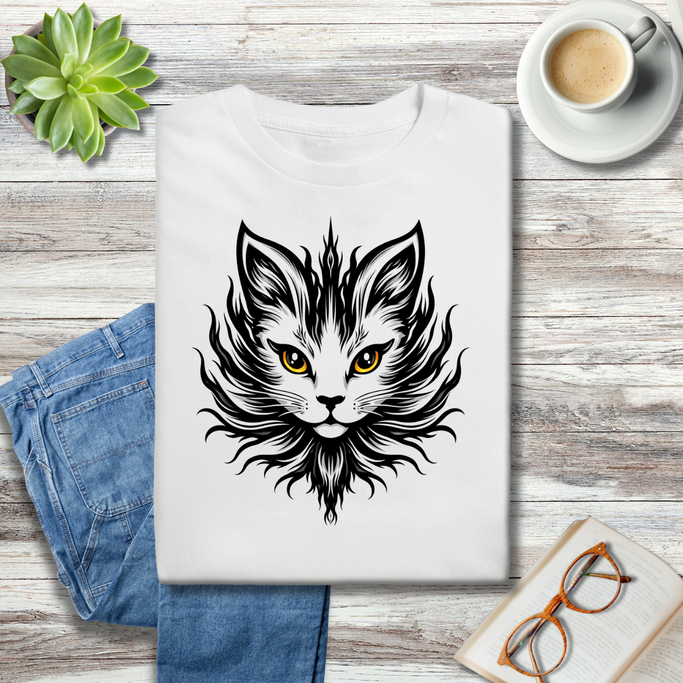 Fiery Cat