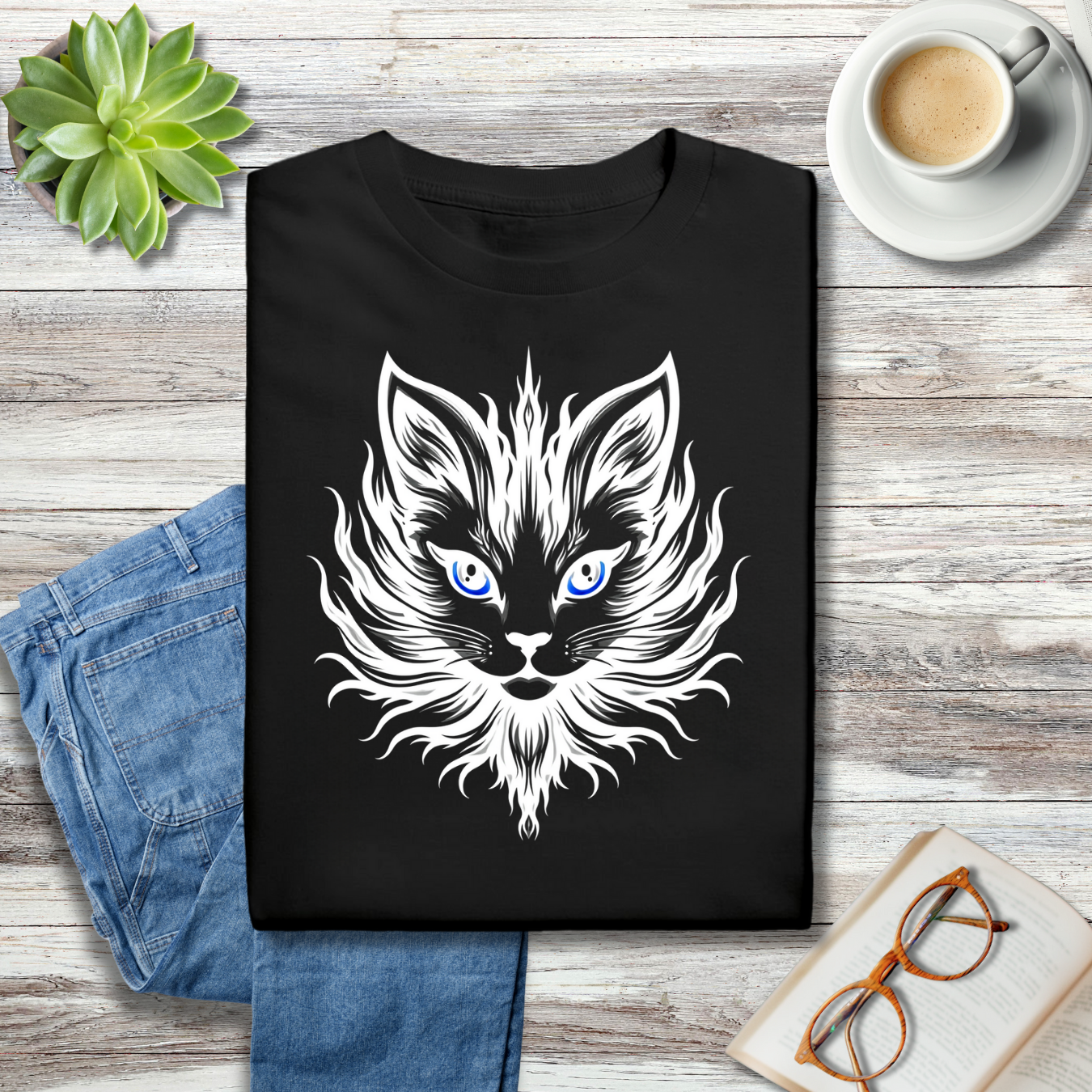 Fiery Cat