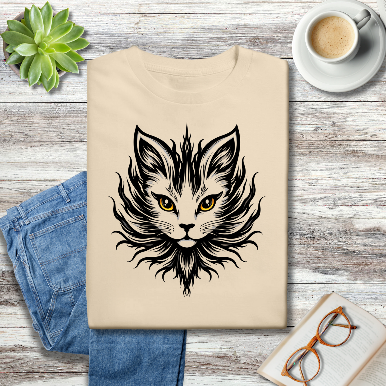 Fiery Cat
