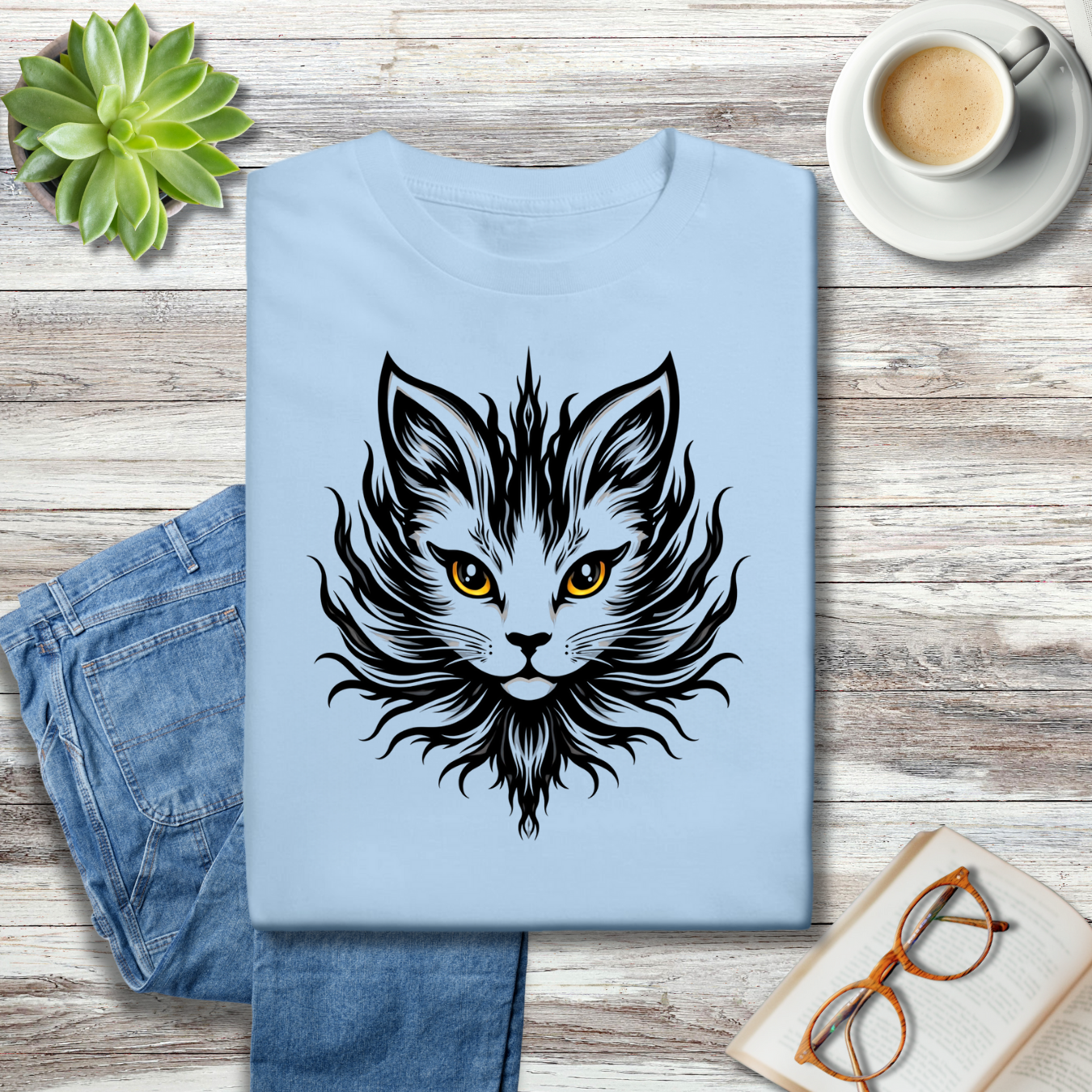 Fiery Cat