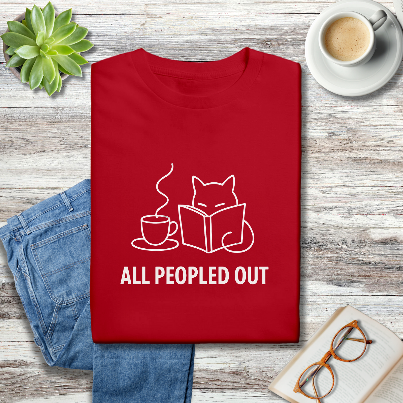 All Peopled Out Cat-A