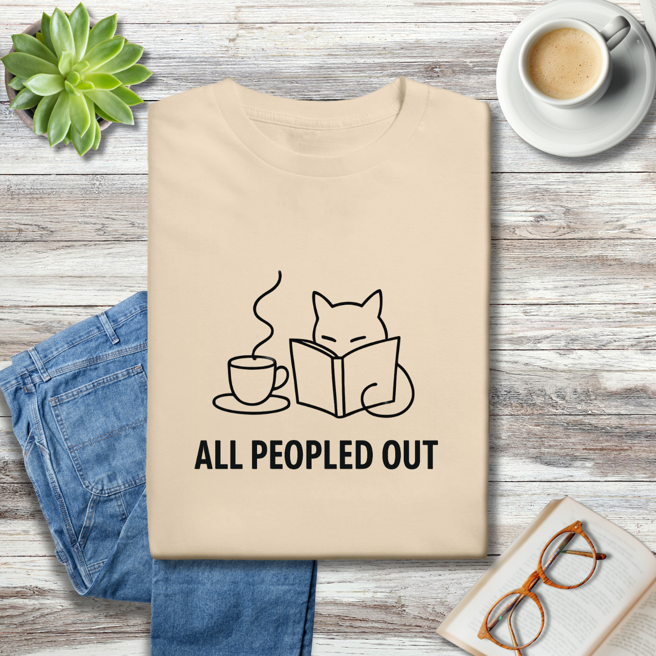 All Peopled Out Cat-A