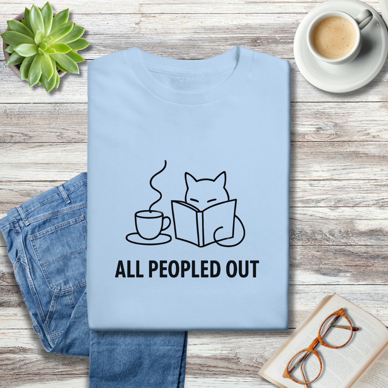 All Peopled Out Cat-A