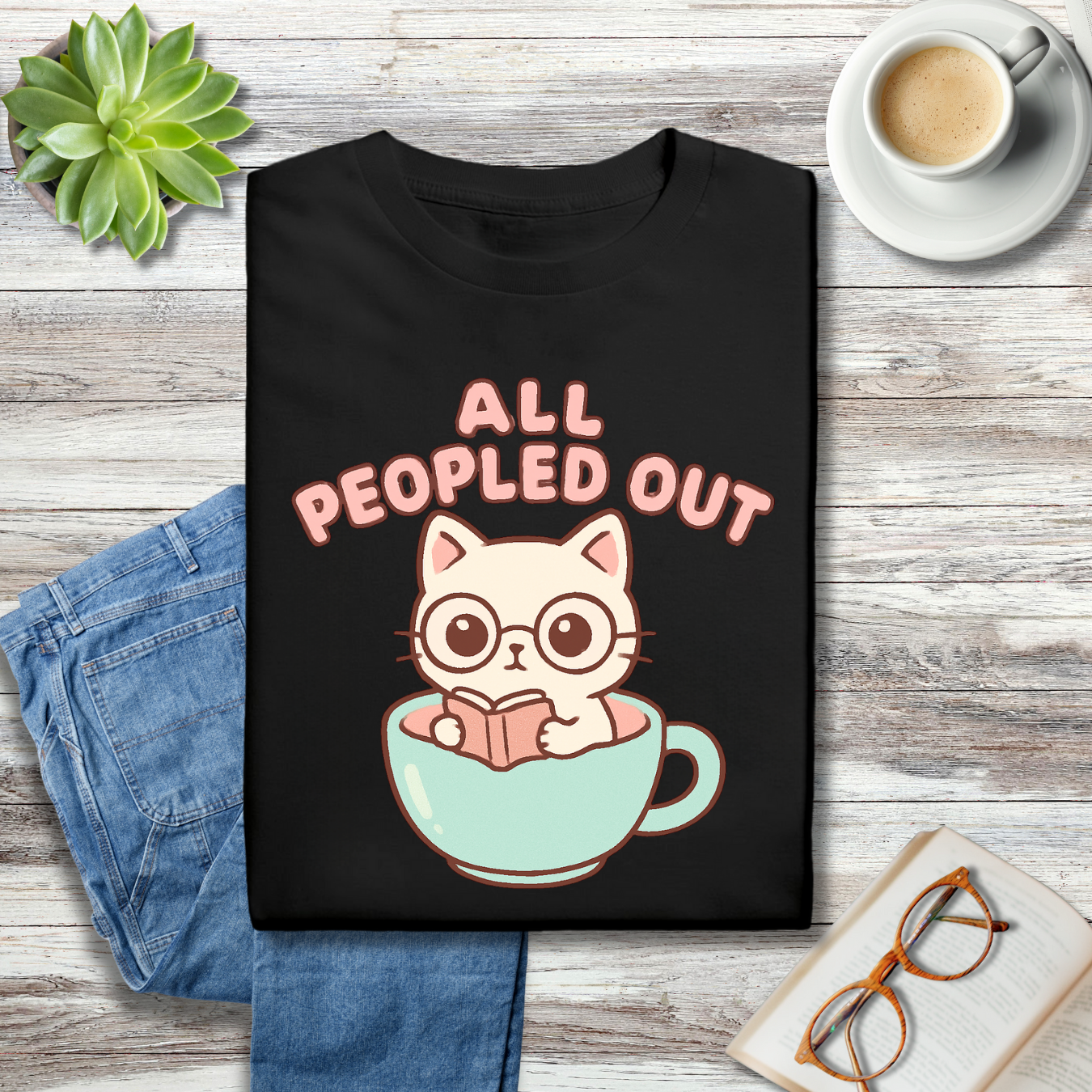 All Peopled Out Cat-B