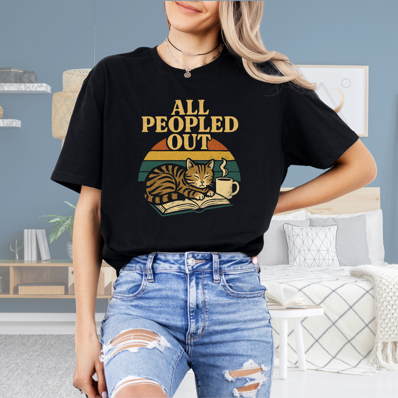 All Peopled Out Cat-D
