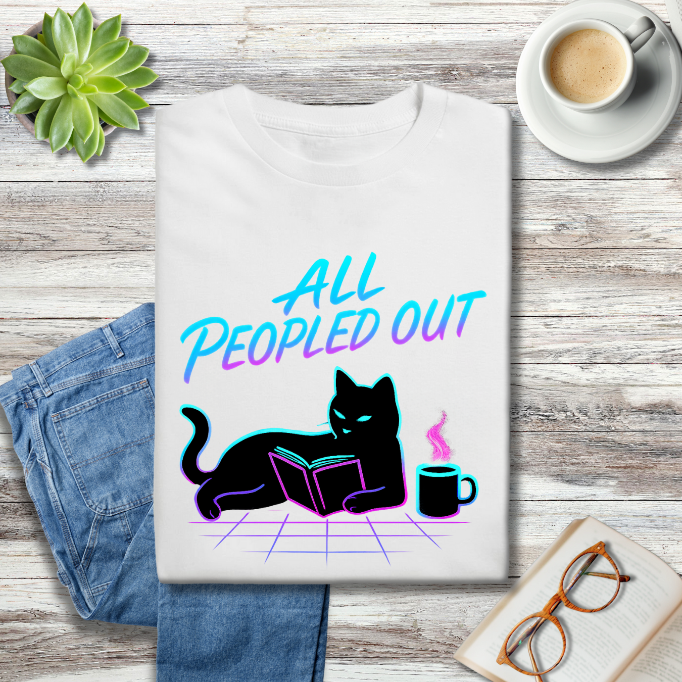 All Peopled Out Cat-E