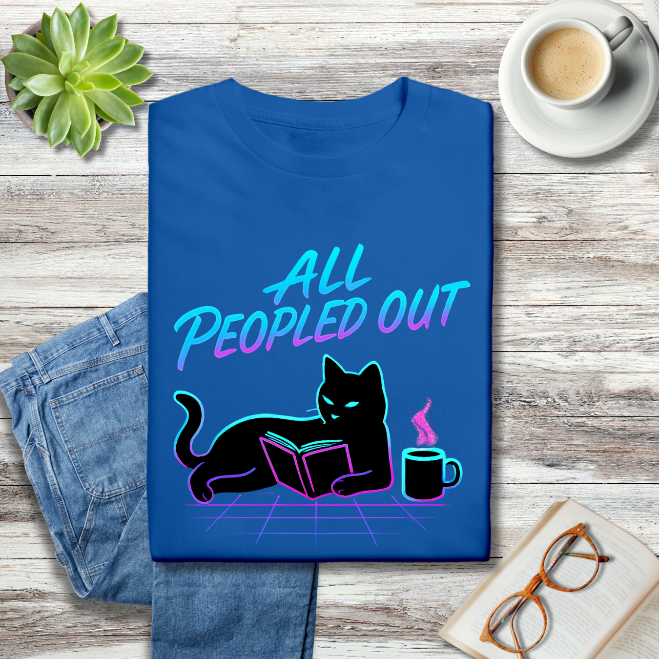All Peopled Out Cat-E