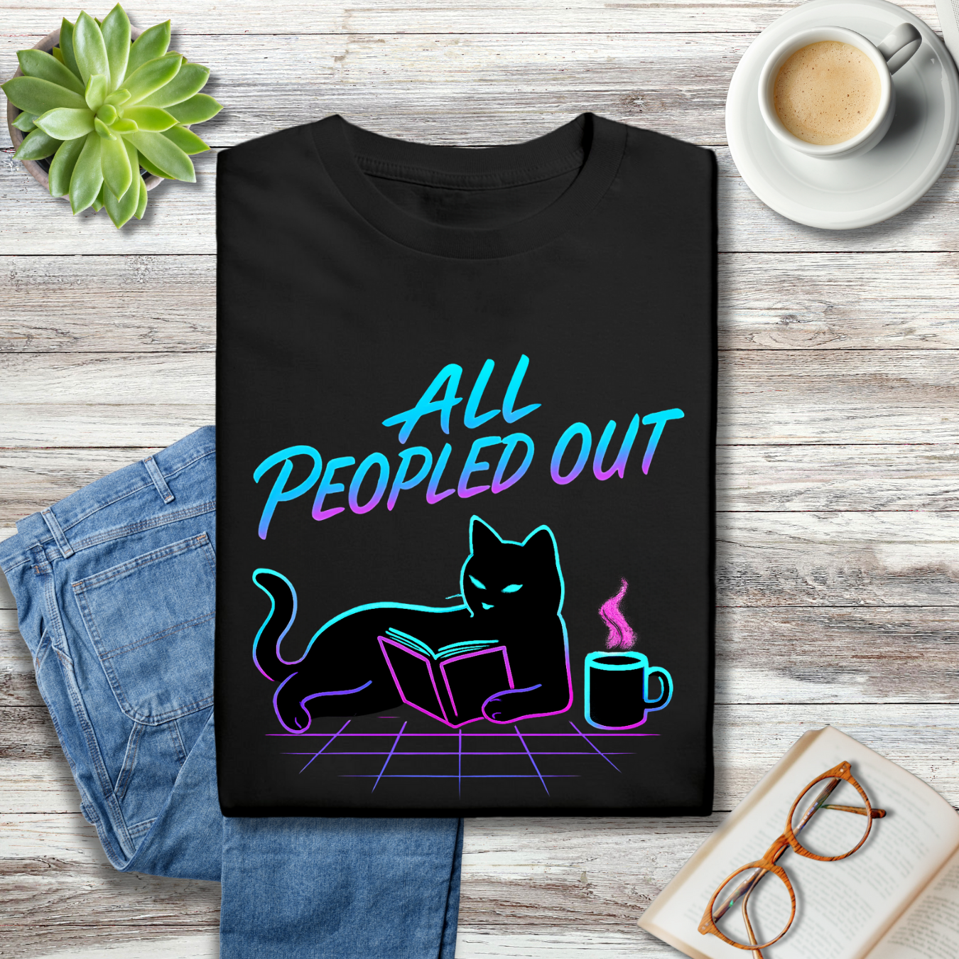 All Peopled Out Cat-E
