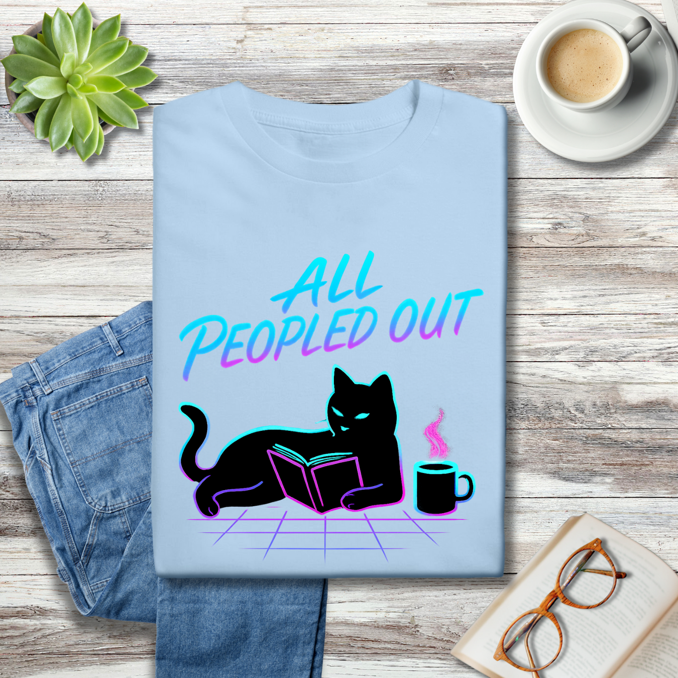 All Peopled Out Cat-E