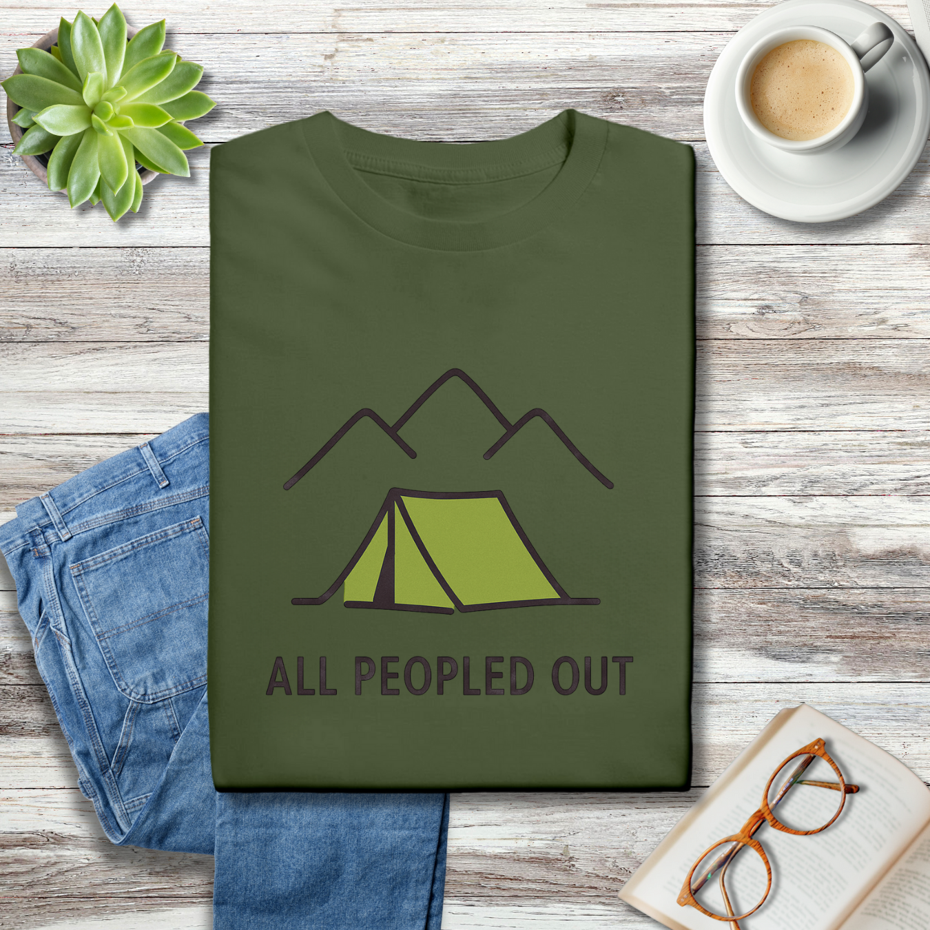 All Peopled Out Outdoors-A