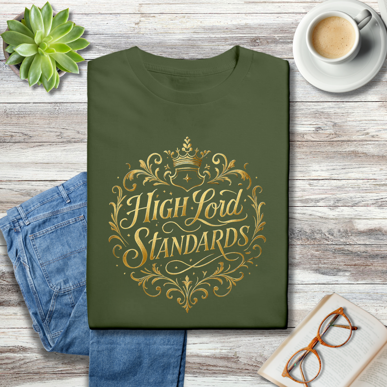 High Lord Standards Gold Crest