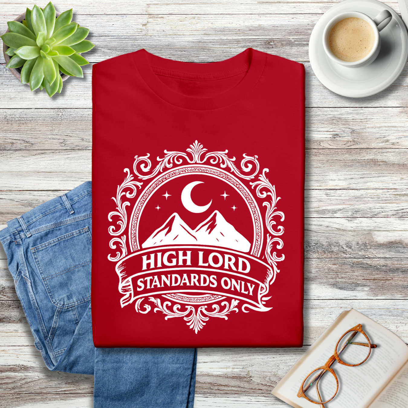 High Lord Standards Only Crest Tee